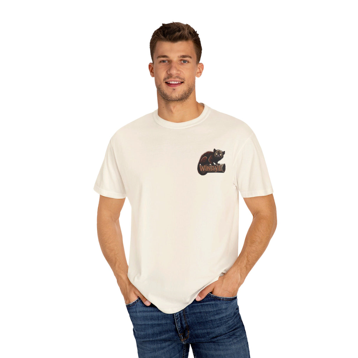 Winaye Woodlands Unisex Garment-Dyed T-shirt