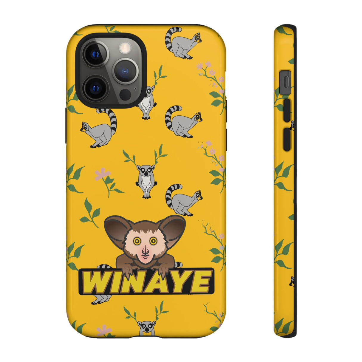 Winaye Lemur Fields Tough Cases