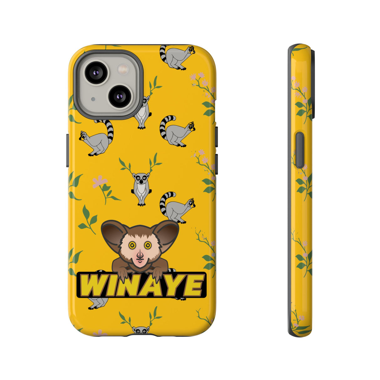 Winaye Lemur Fields Tough Cases