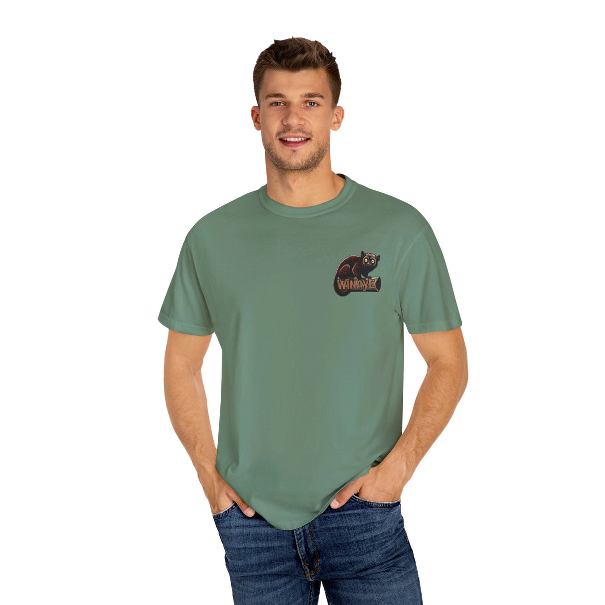 Winaye Woodlands Unisex Garment-Dyed T-shirt