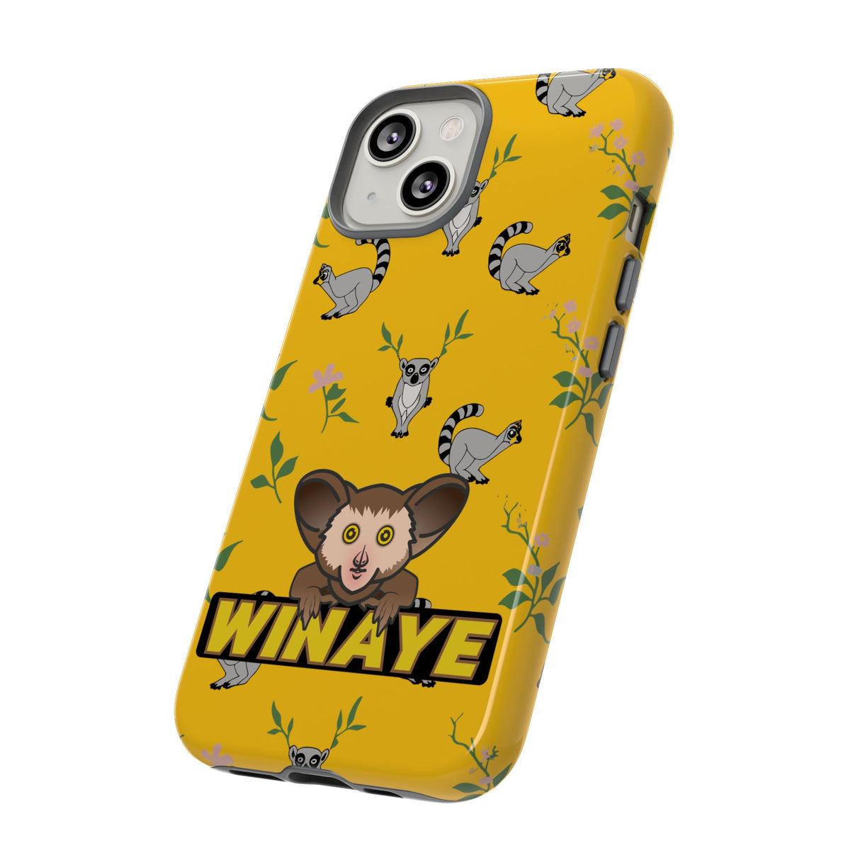 Winaye Lemur Fields Tough Cases