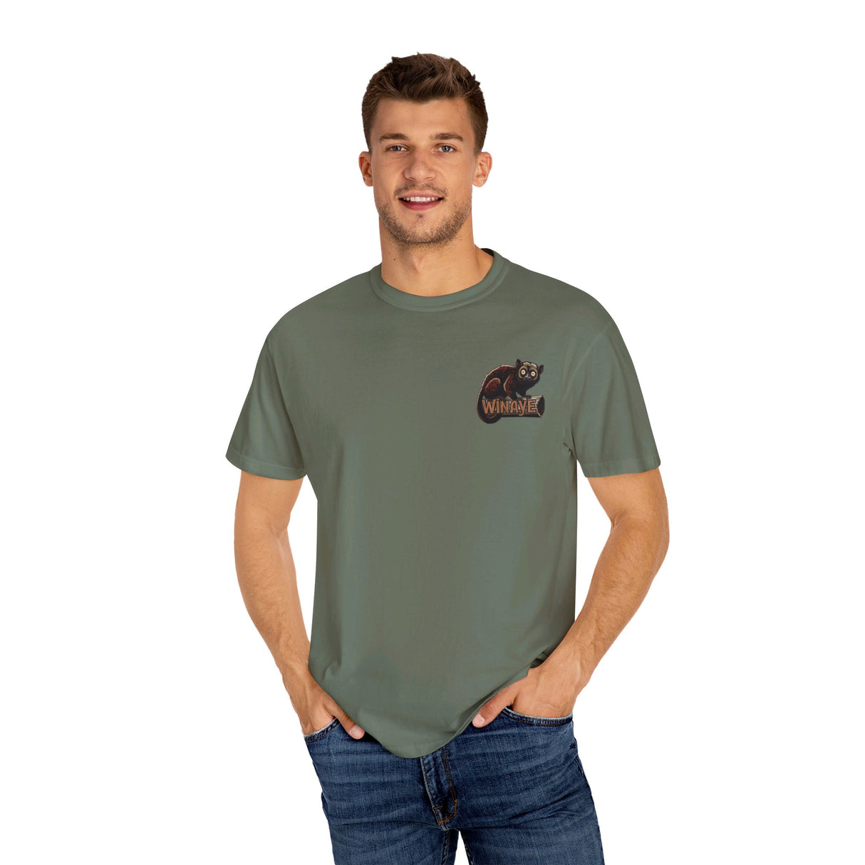 Winaye Woodlands Unisex Garment-Dyed T-shirt