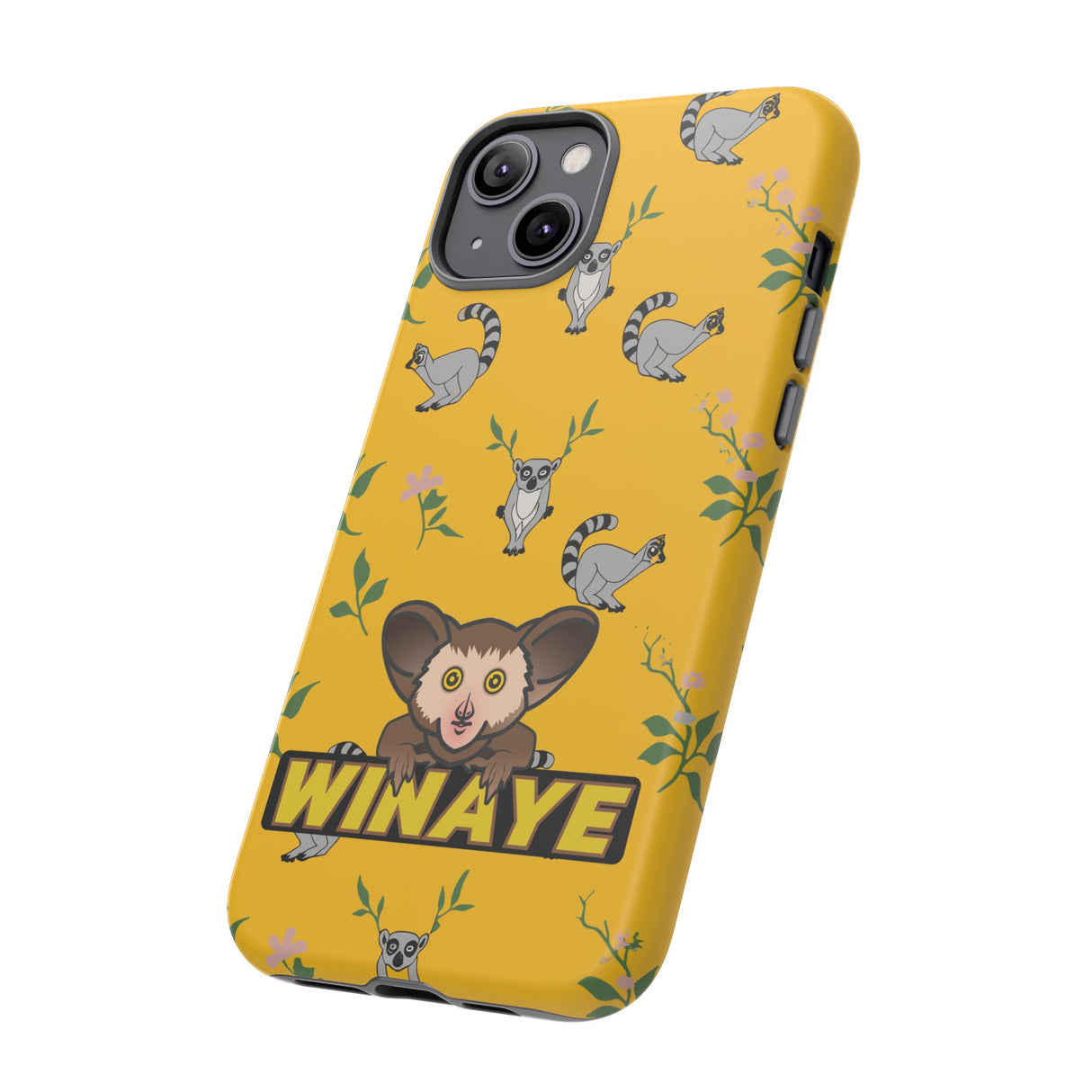 Winaye Lemur Fields Tough Cases