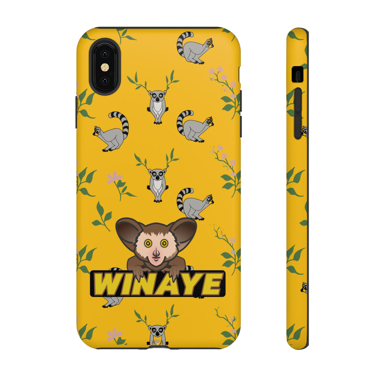 Winaye Lemur Fields Tough Cases
