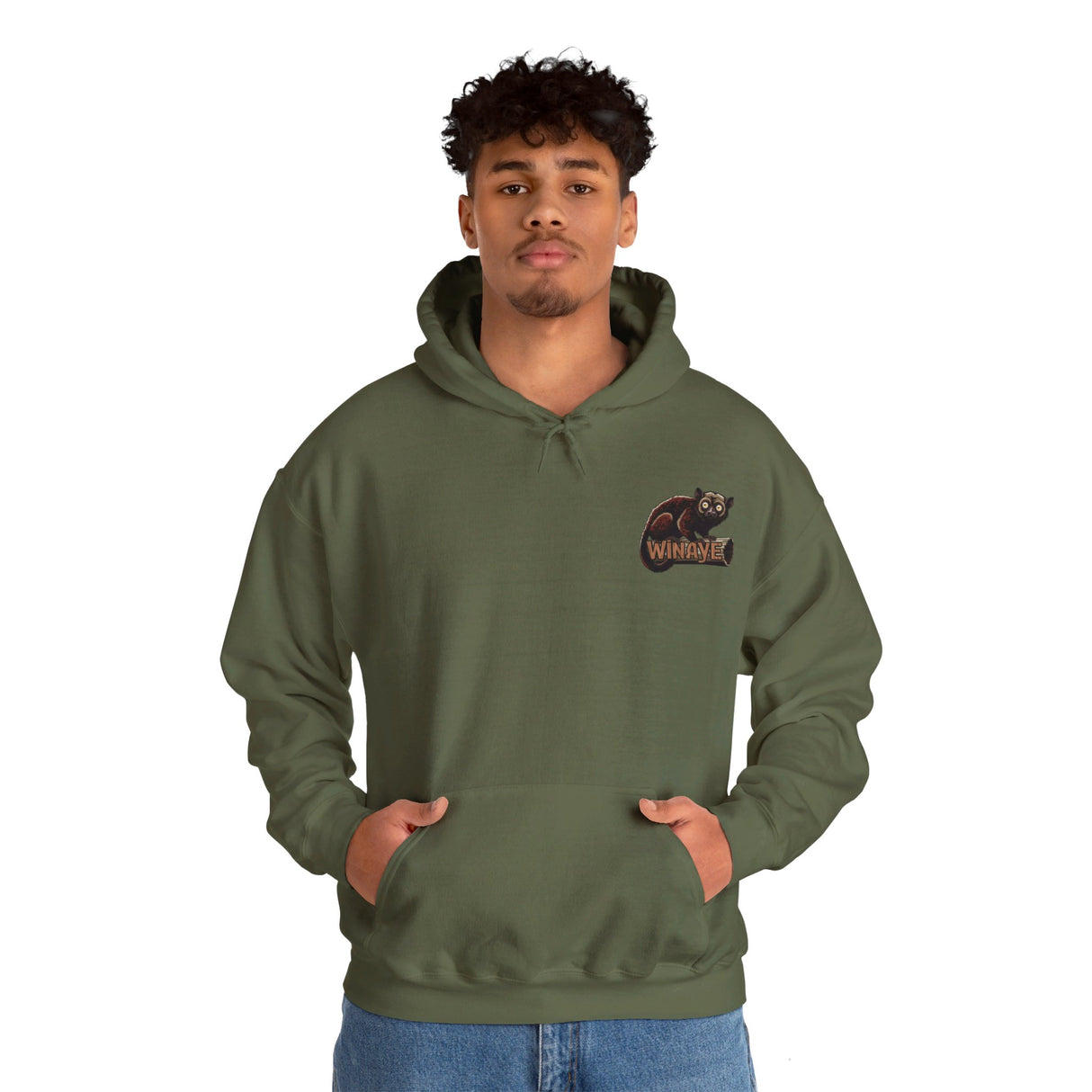 Winaye Woodlands Unisex Heavy Blend™ Hooded Sweatshirt