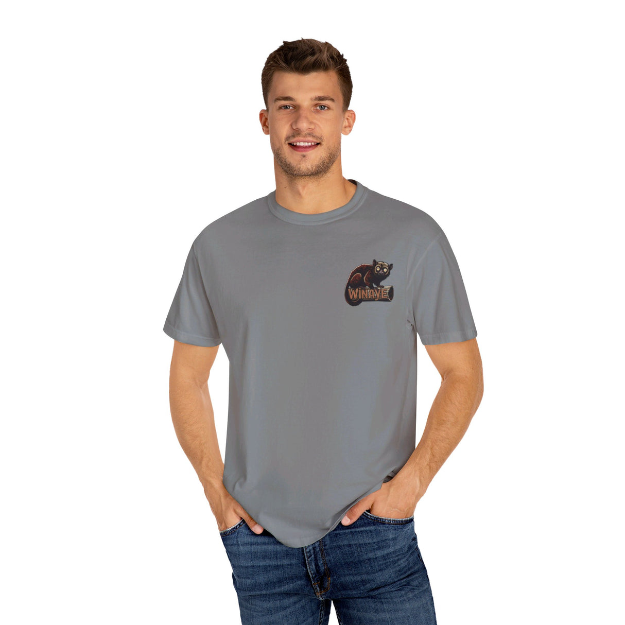 Winaye Woodlands Unisex Garment-Dyed T-shirt
