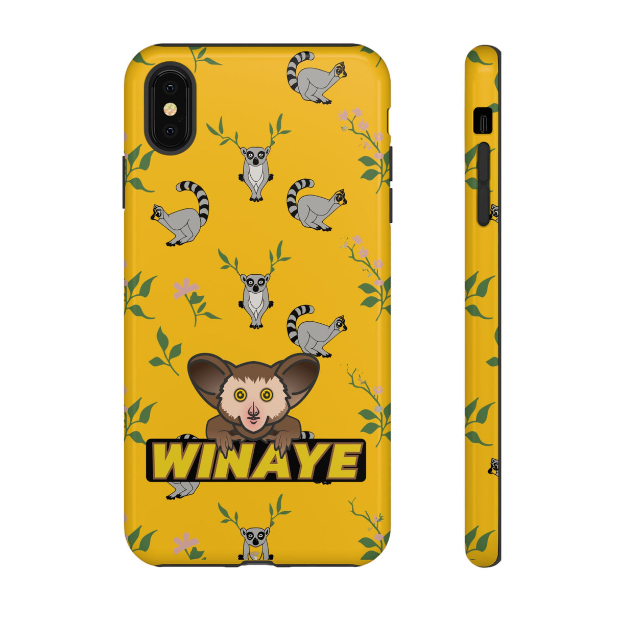 Winaye Lemur Fields Tough Cases