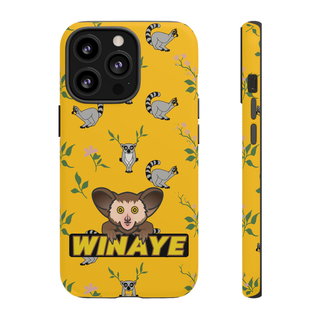 Winaye Lemur Fields Tough Cases