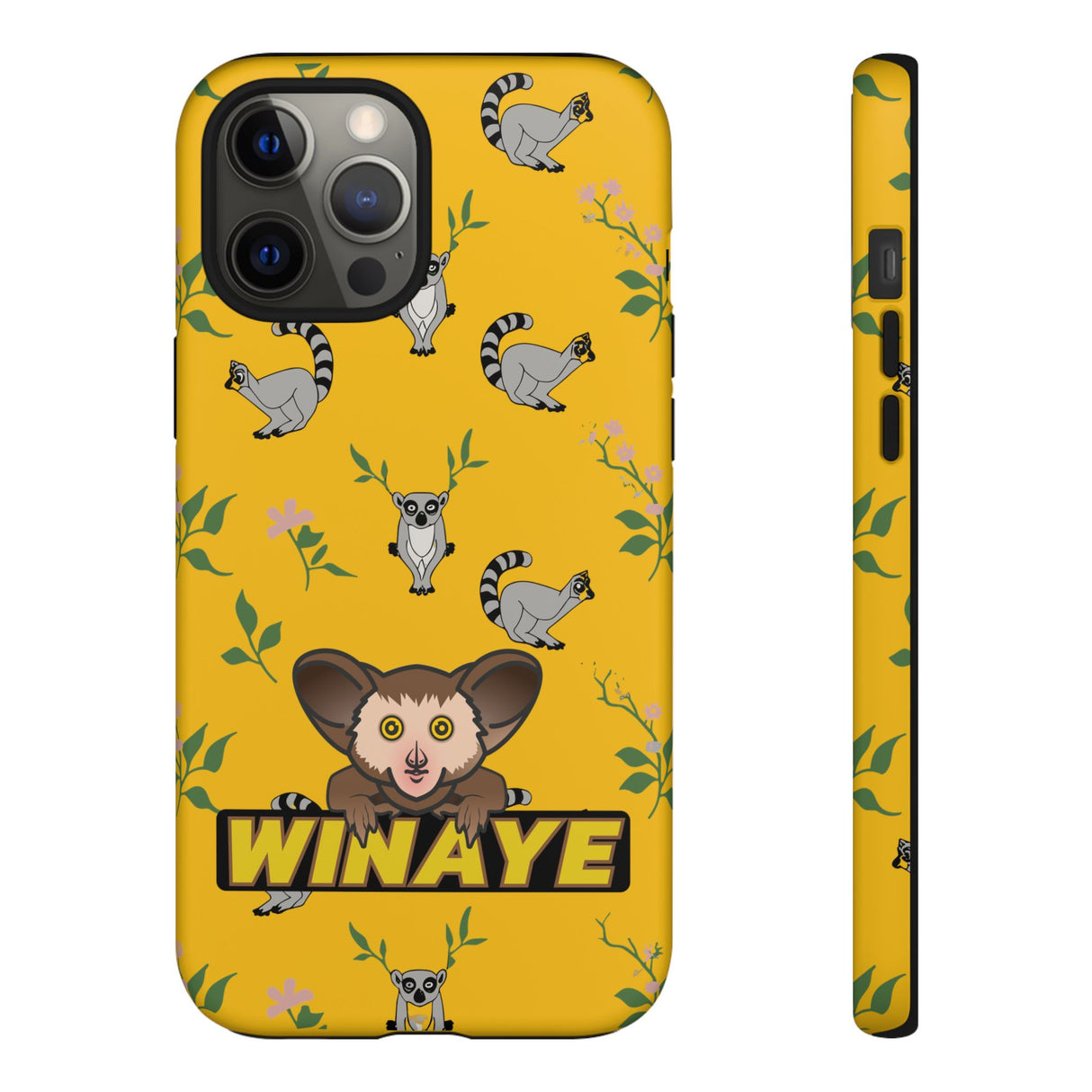 Winaye Lemur Fields Tough Cases